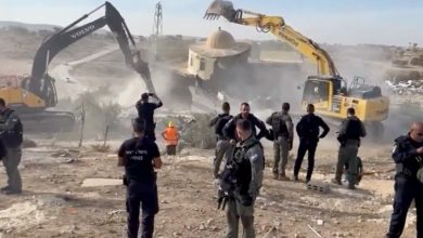 قوات الاحتلال تهدم مسجدا في النقب